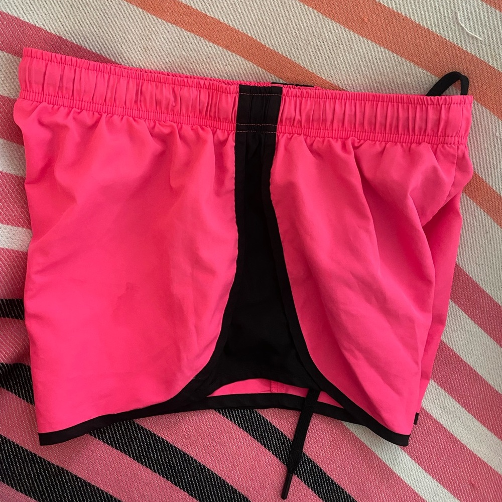 Y2K Hot pink/junior’s shorts. Med built in undies - Picture 3 of 6